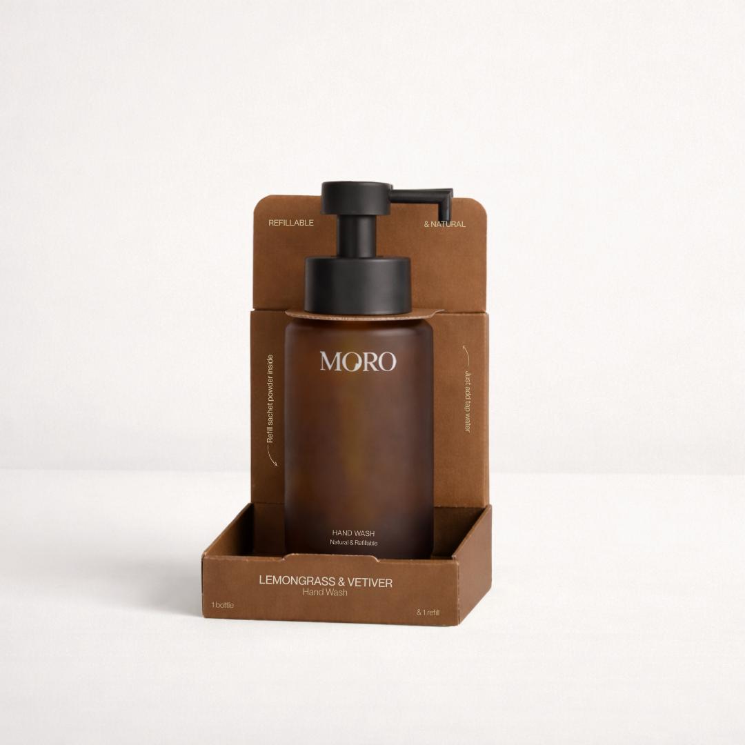 Hand & Body Wash Starter Kit Rosemary - MORO