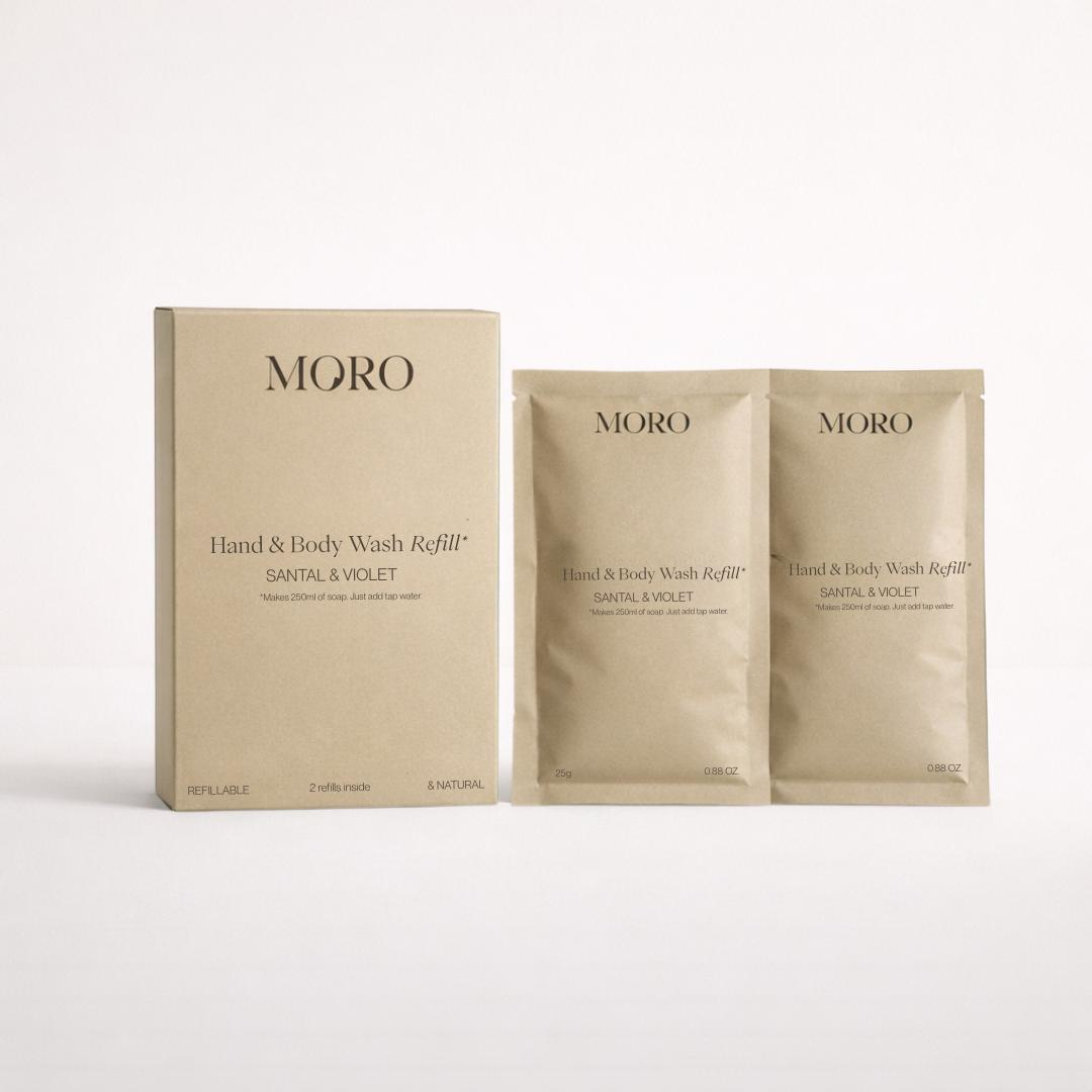 Hand & Body Wash Refill Santal - MORO