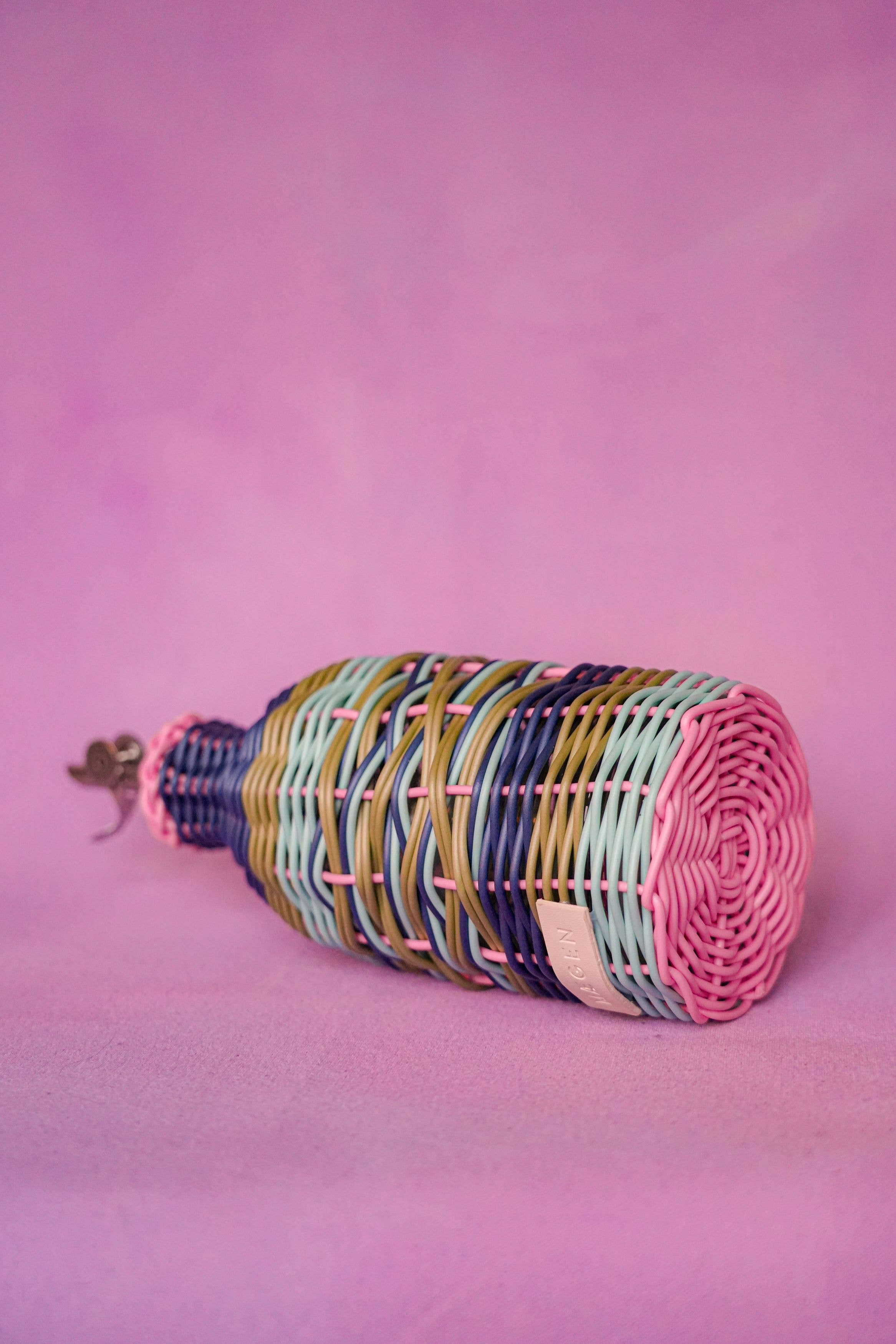 Maegen Olie Gieter - Roze/Donkerblauw