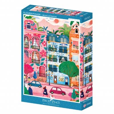 Pieces & Peace - 1500 stukjes puzzel - De kracht van bloemen