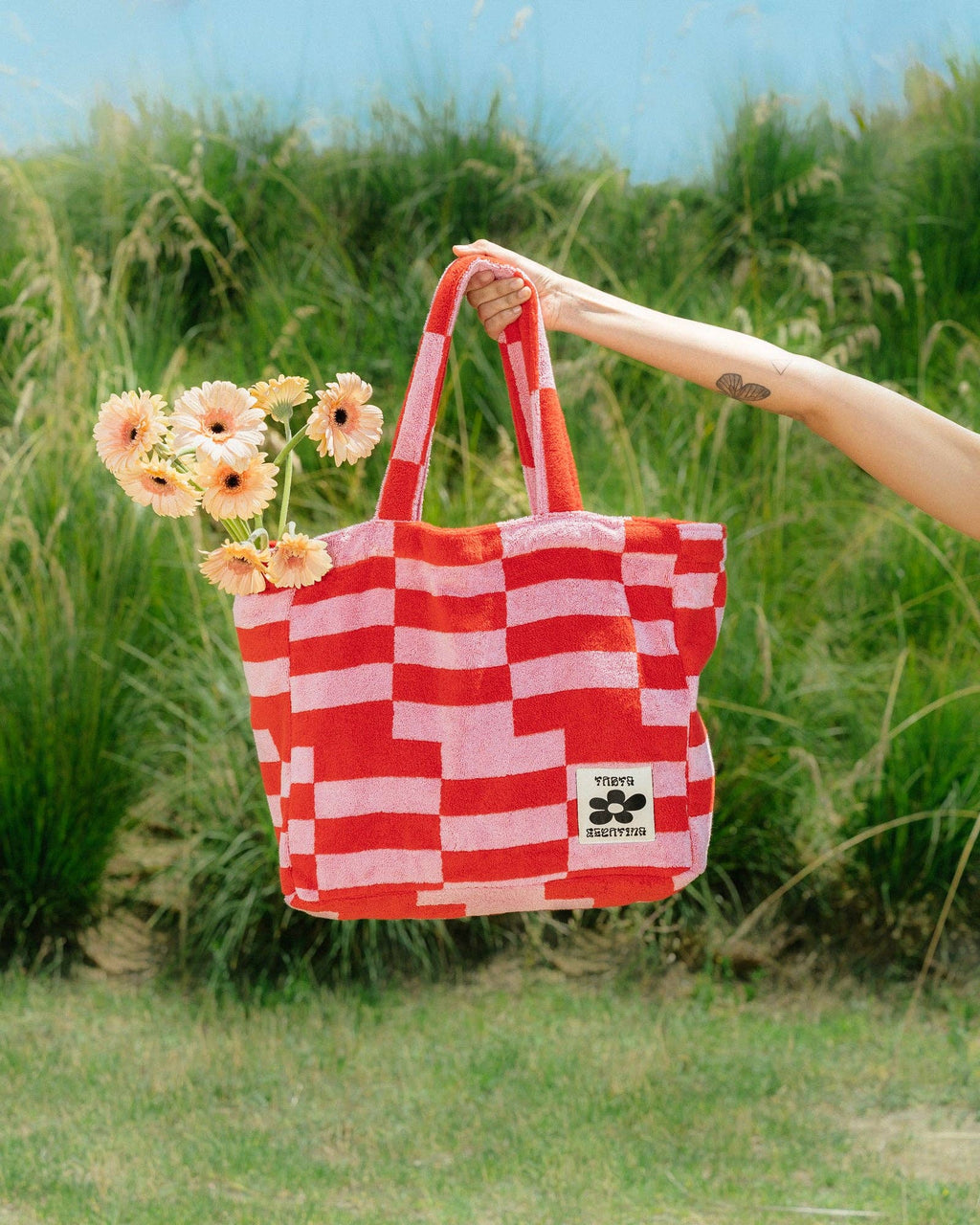 Poppy Strandtas - Tarta Gelatina