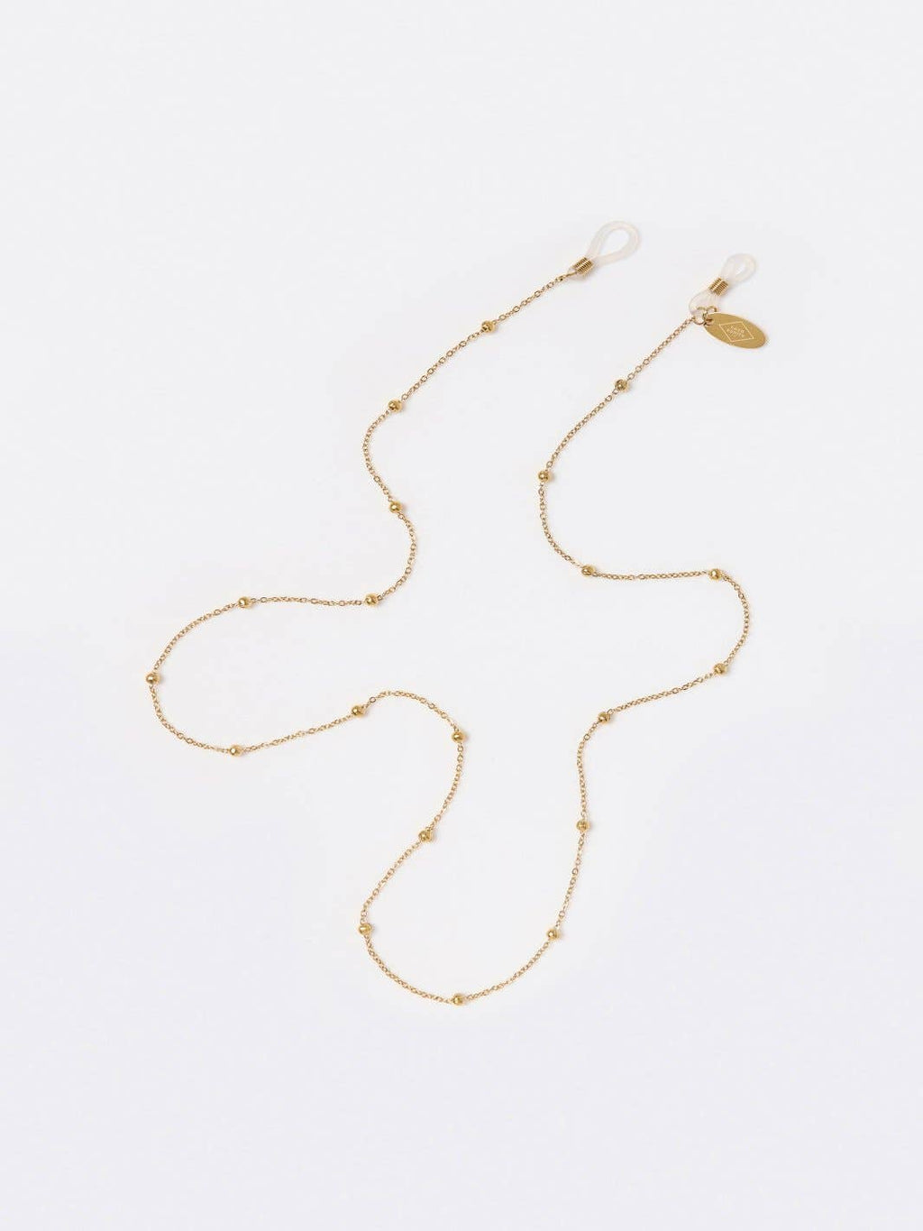 Ball Chain gouden brillenkoord - Sunnycords