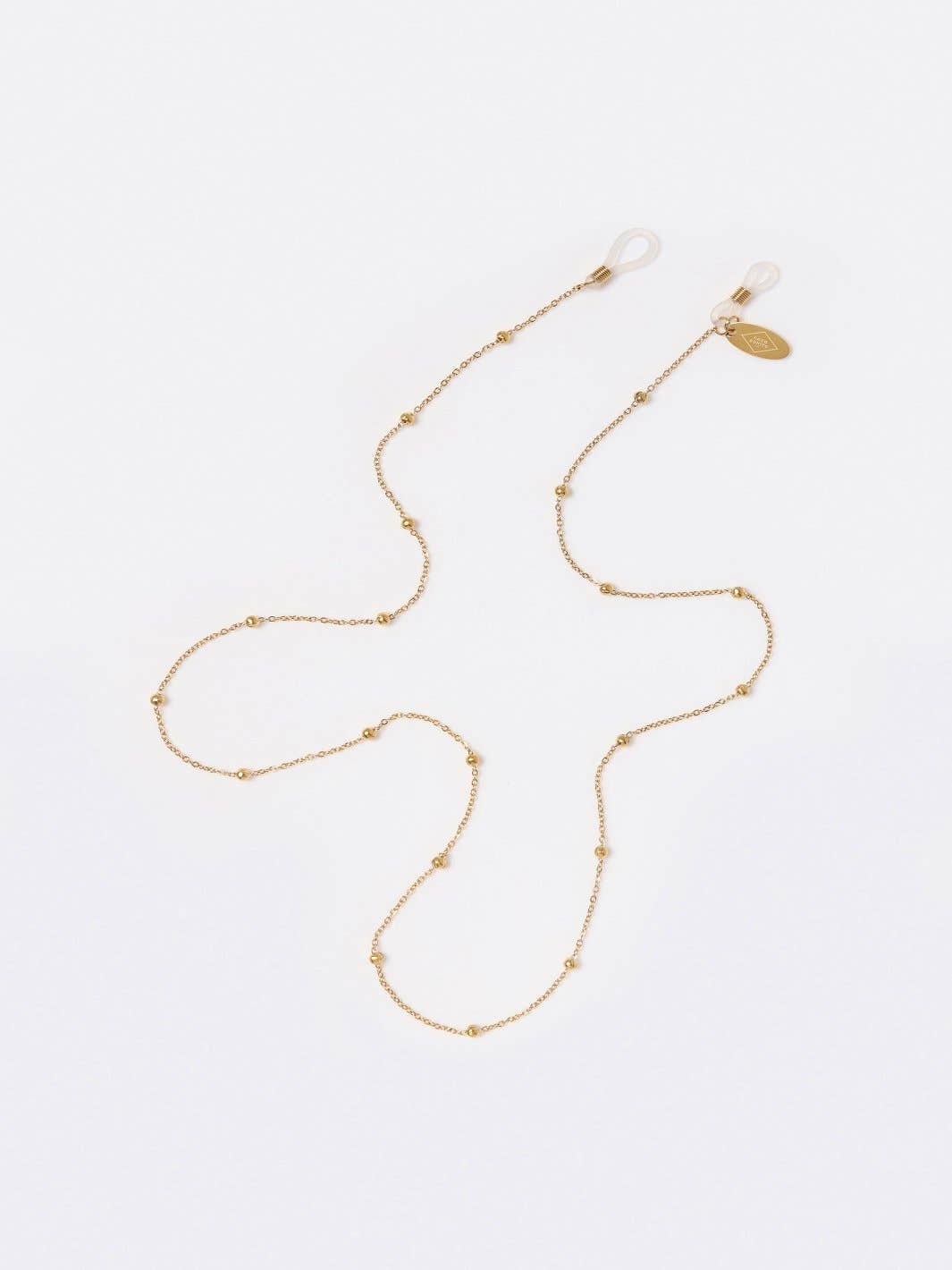 Ball Chain gouden brillenkoord - Sunnycords