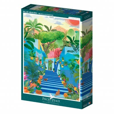 Pieces & Peace - 1000-delige puzzel - Blue Heaven