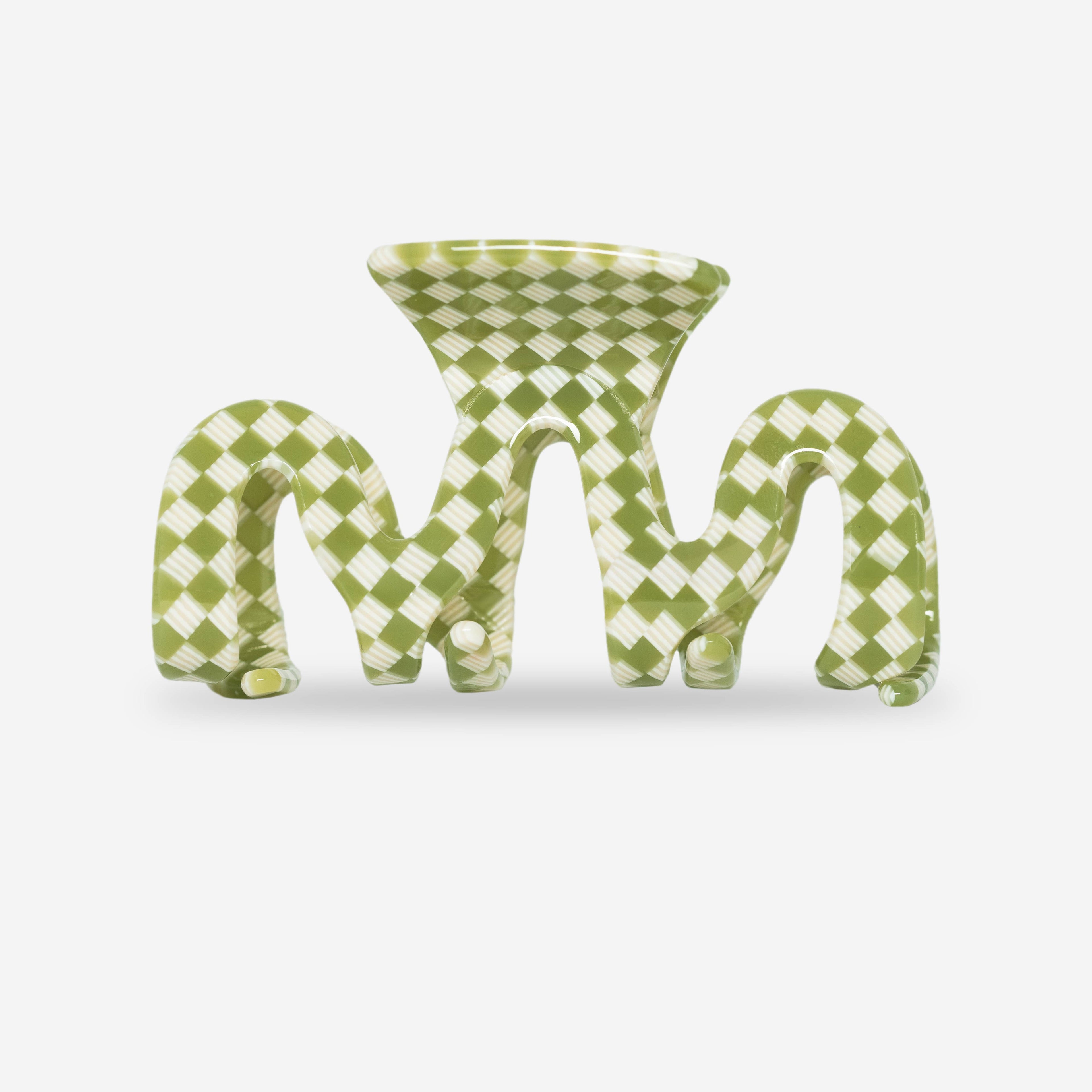 Ssstie haarclip -  Grand Wave Basil