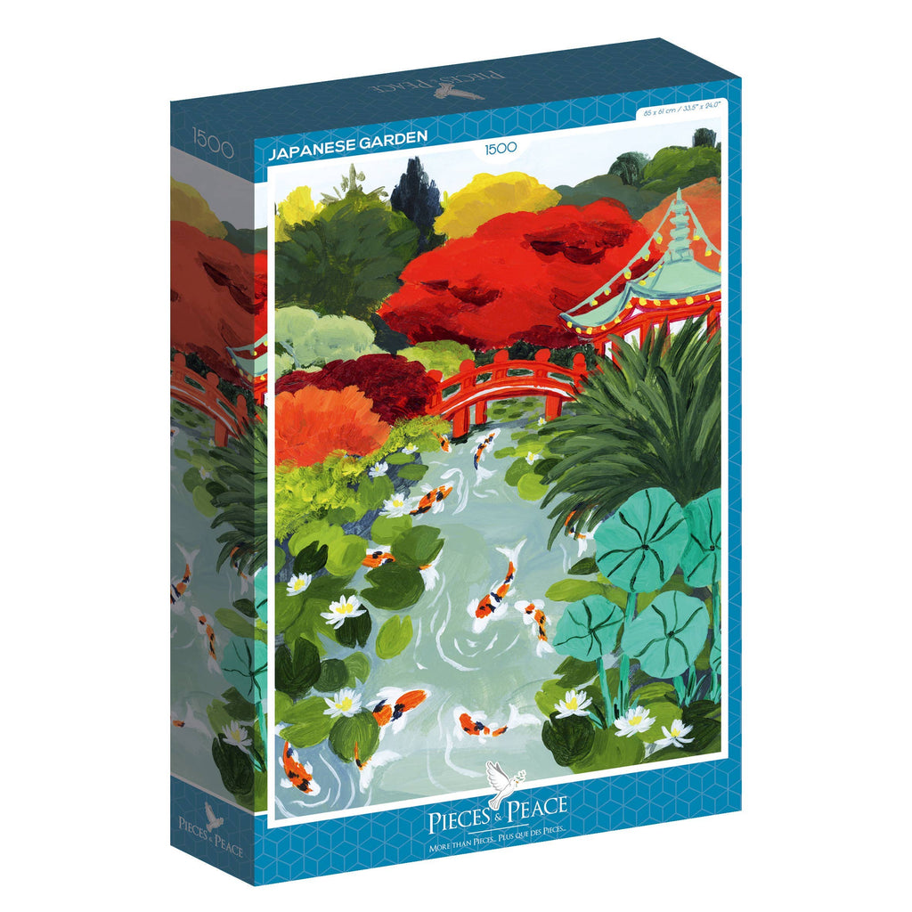 Pieces & Peace - 1500-delige puzzel - Japanse tuin