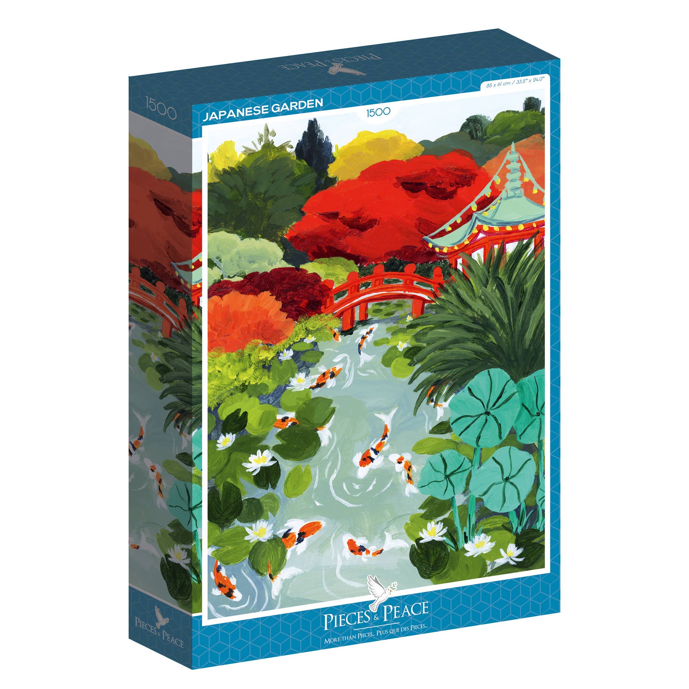 Pieces & Peace - 1500-delige puzzel - Japanse tuin