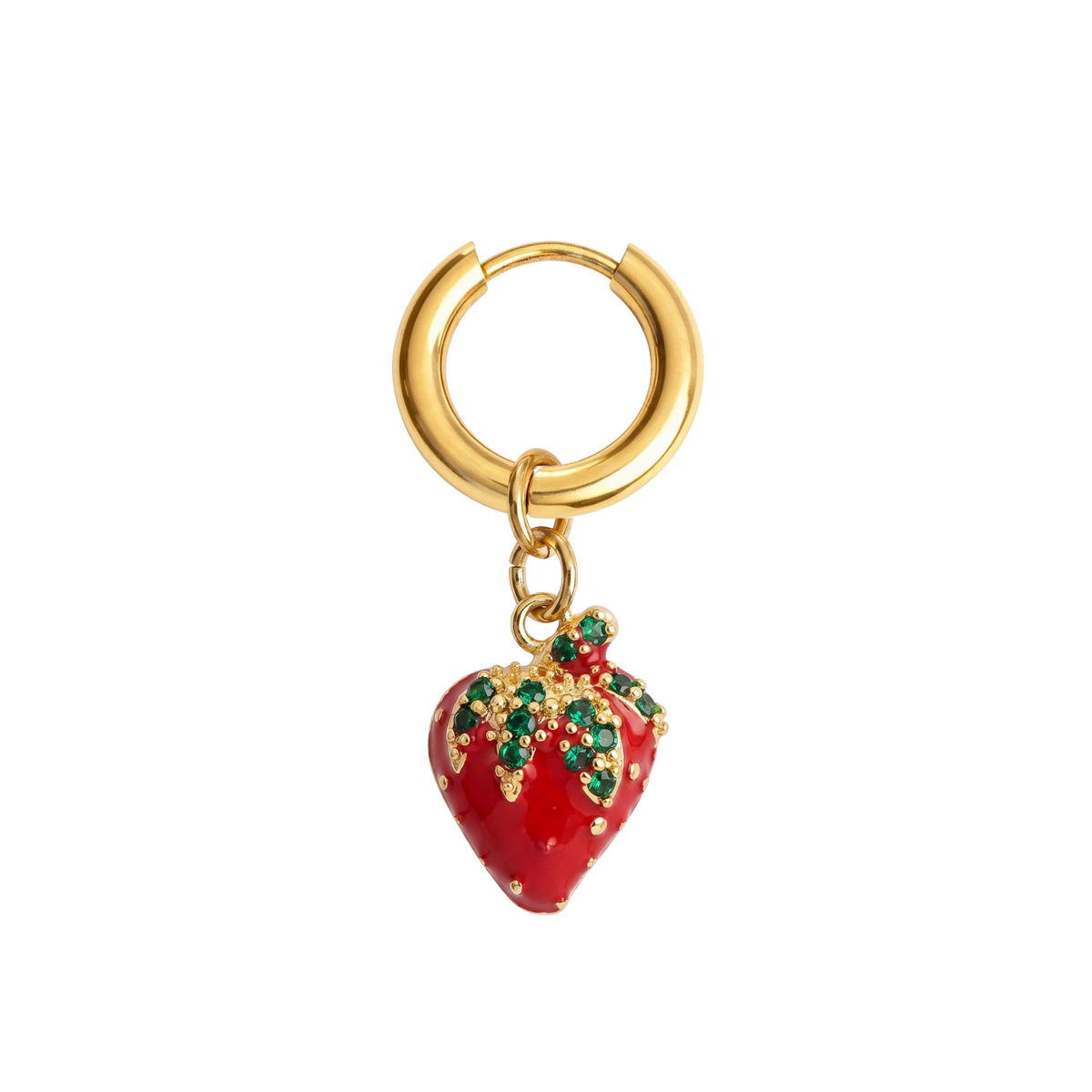 Strawberry Glam Earring