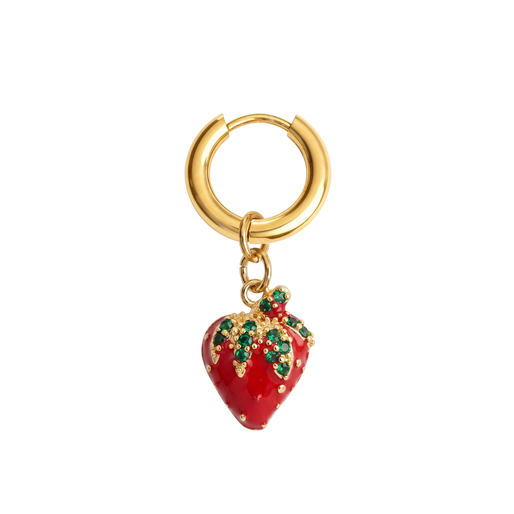 Strawberry Glam Earring