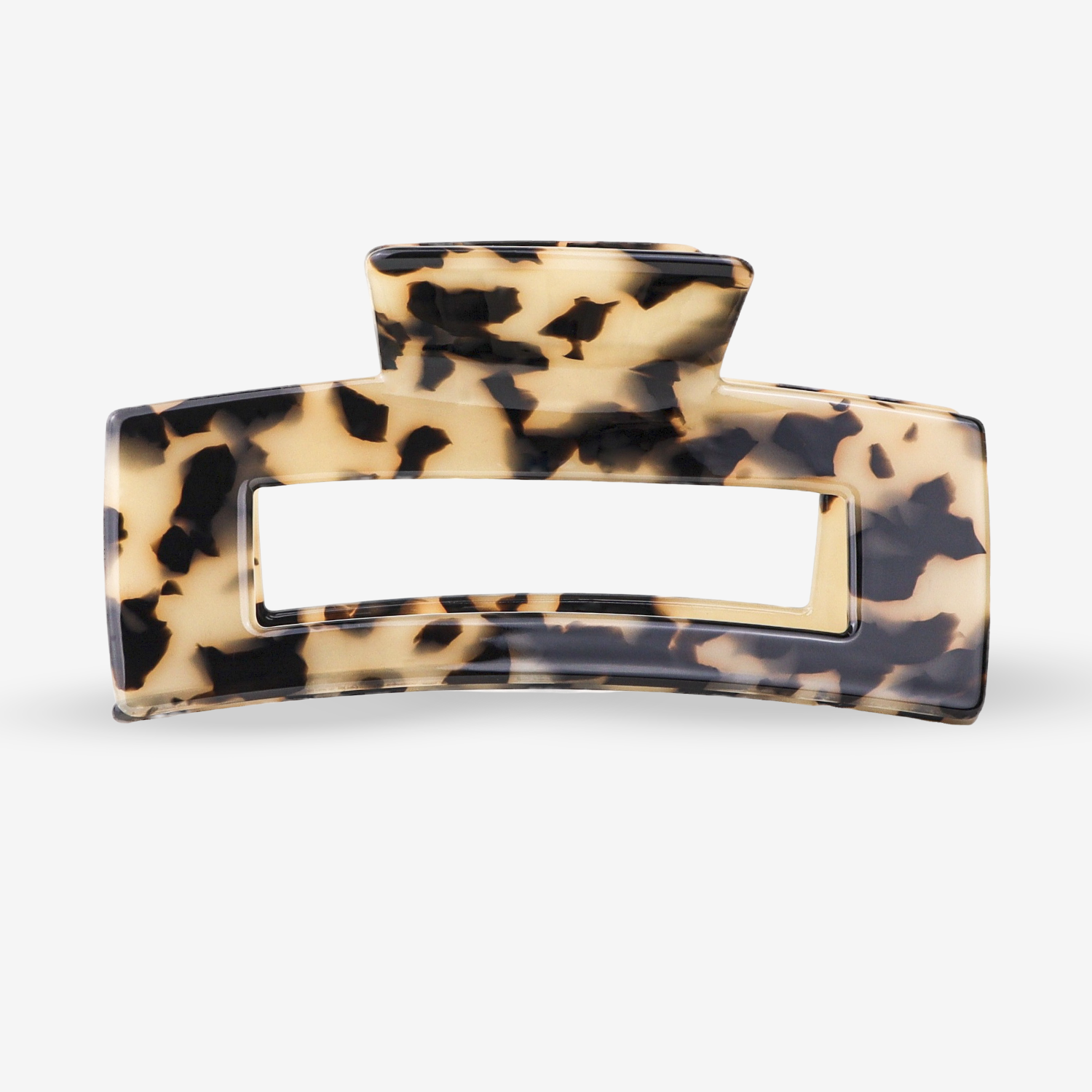 Sasstie haarclip -  Big Crush cheetahprint