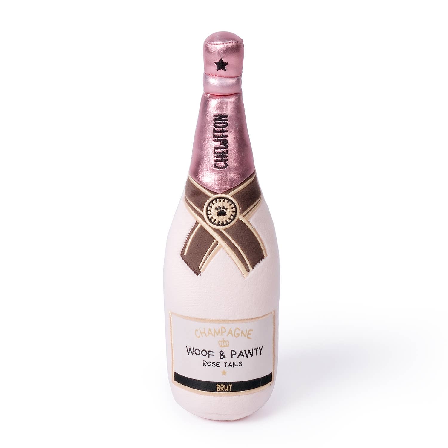 Roze champagnefles - Dogtoy