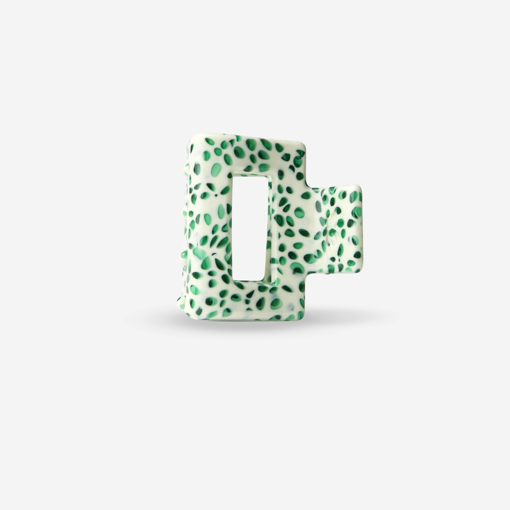 Sasstie haarclip -  Liberty Olive Dott petite