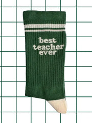 best teacher sokken groen