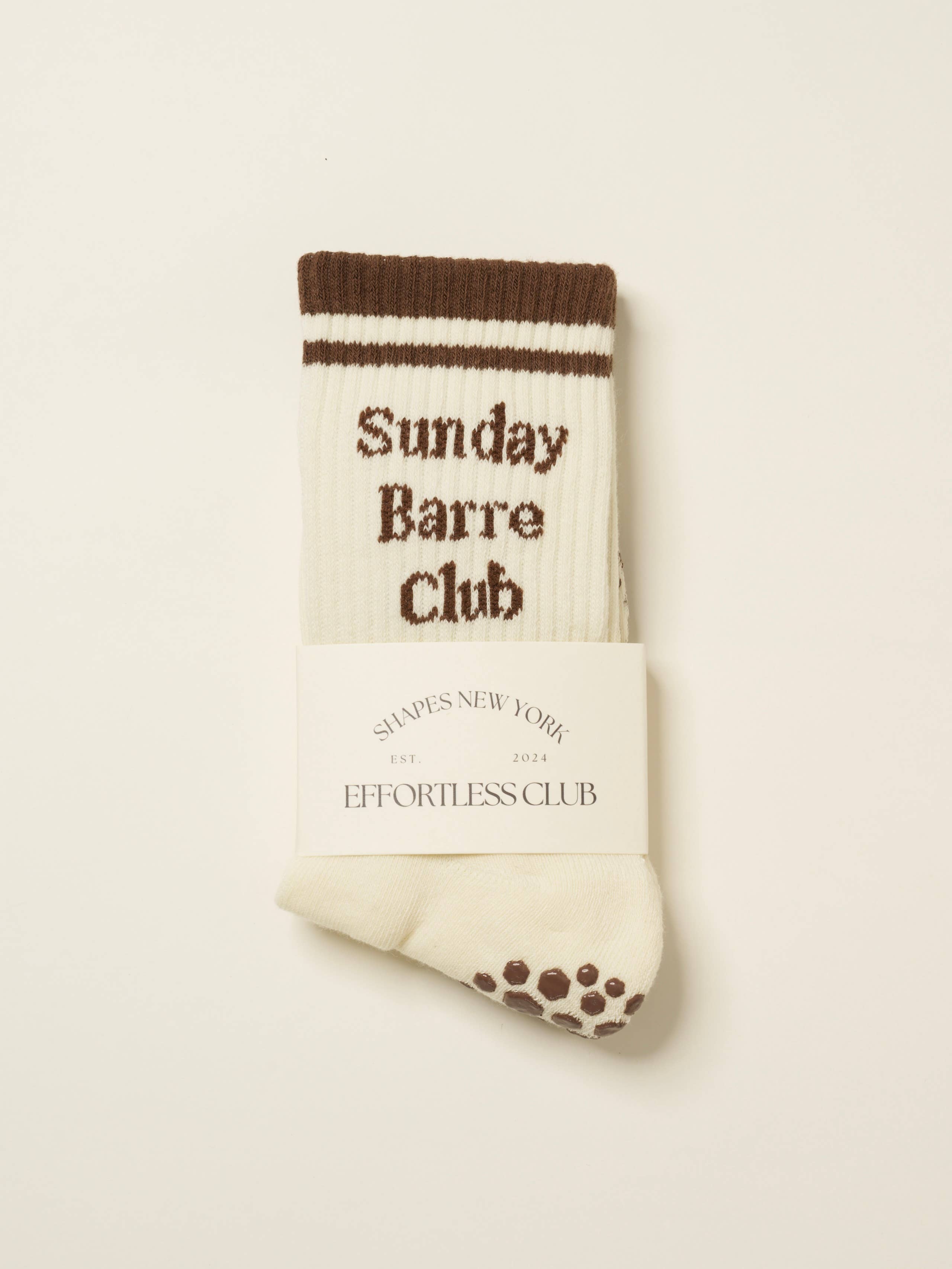 Sunday Barre Club Pilates Sokken - Effortless Club