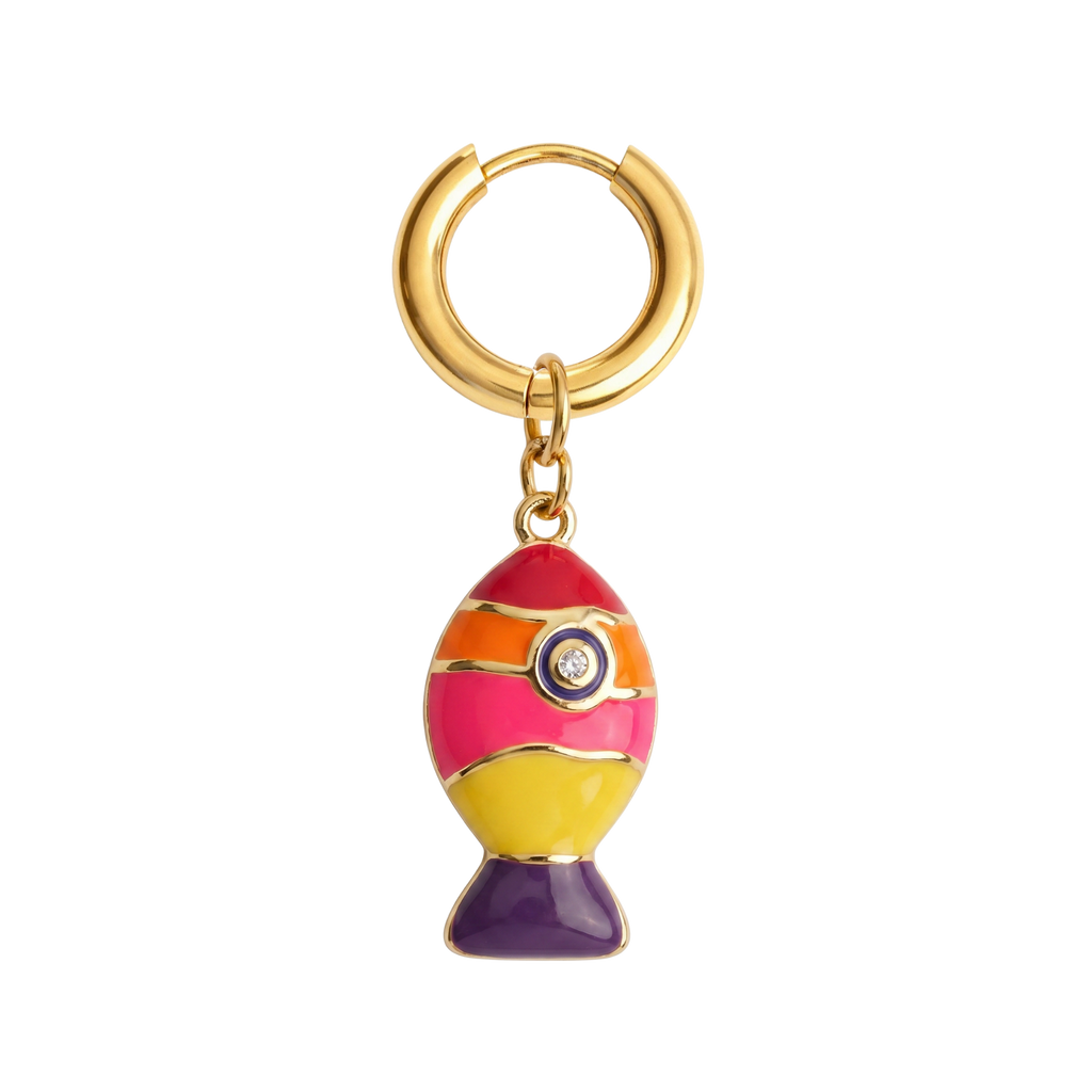 Catch of the Day Earring