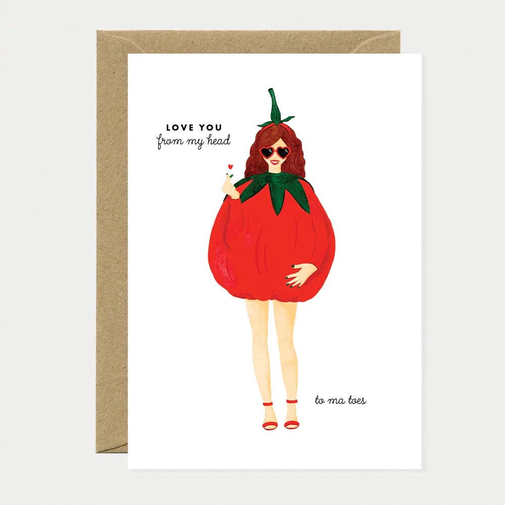 ALL THE WAYS TO SAY - Europe - Hou van je tomaten - Wenskaart