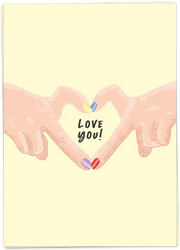 Wenskaart Gen Z love - Kaartblanche