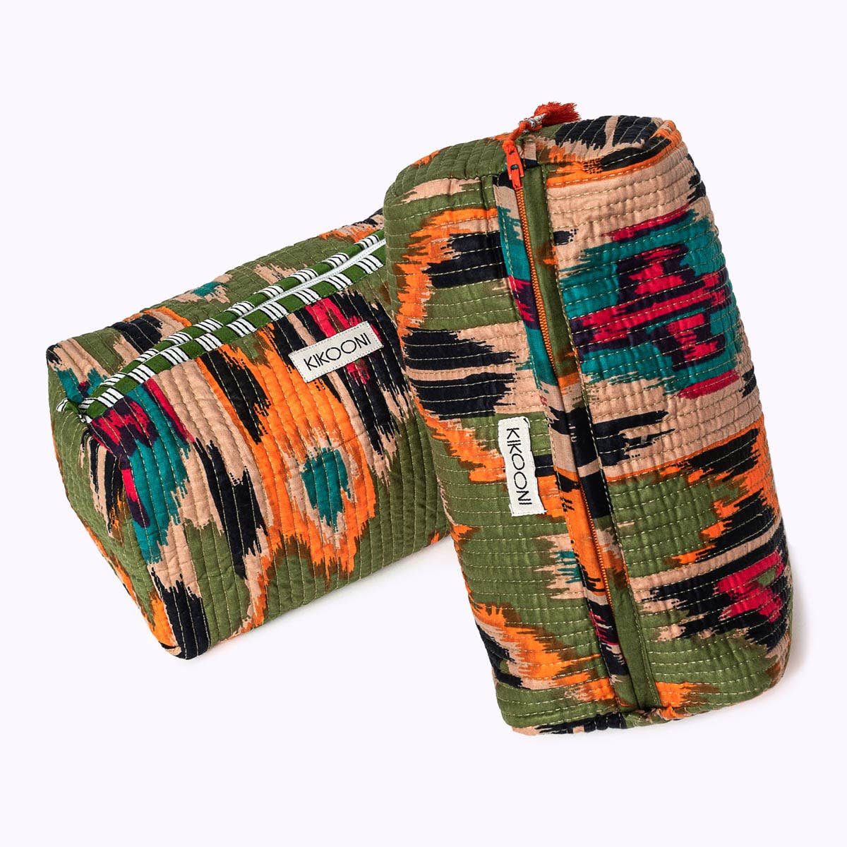 Green Bloom Beauty bag