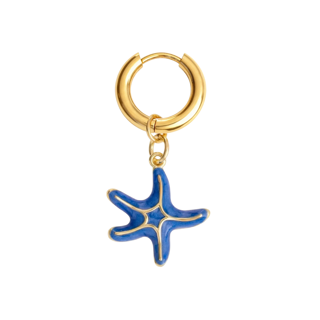 Starfish Glimmer oorbel