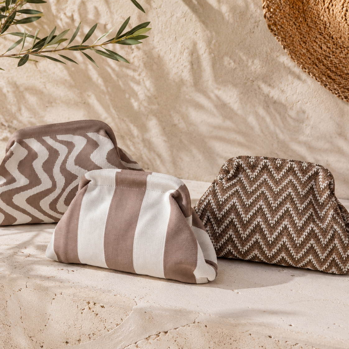 Colour Pouch - beige tinten