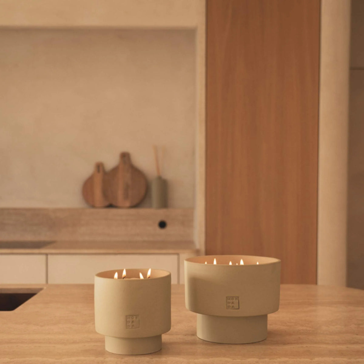 Octo Indoor Candle THREE Marrakesh Black Sea - MONDADA