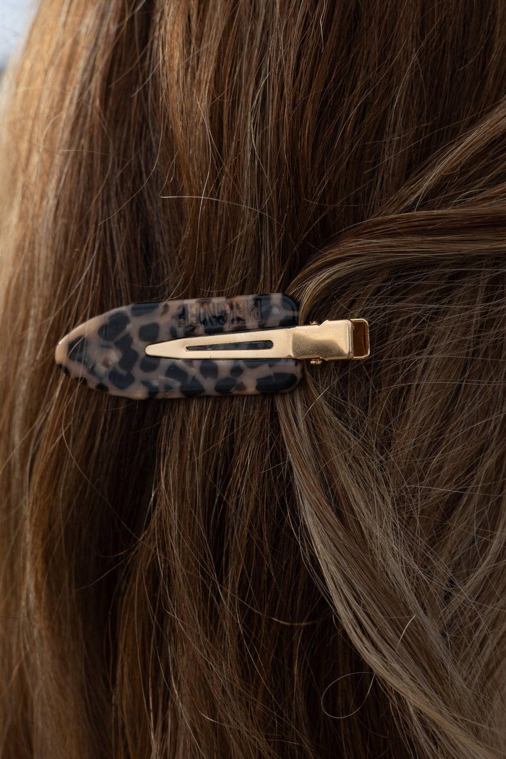 Leopard haarclips (set van 2)