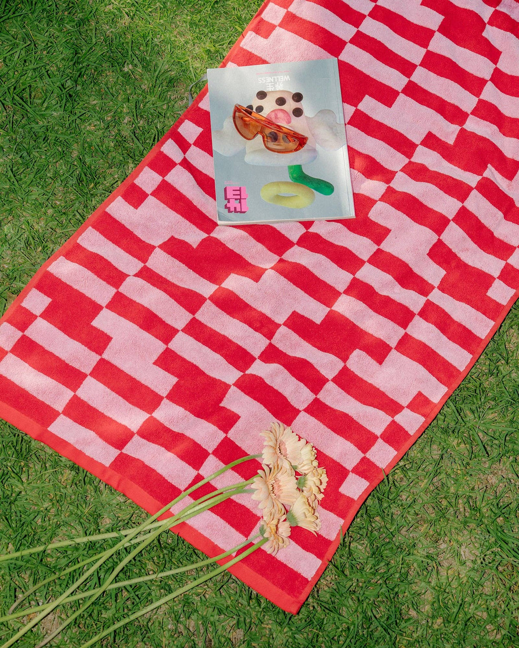 Poppy handdoek SET -Tarta Gelatina