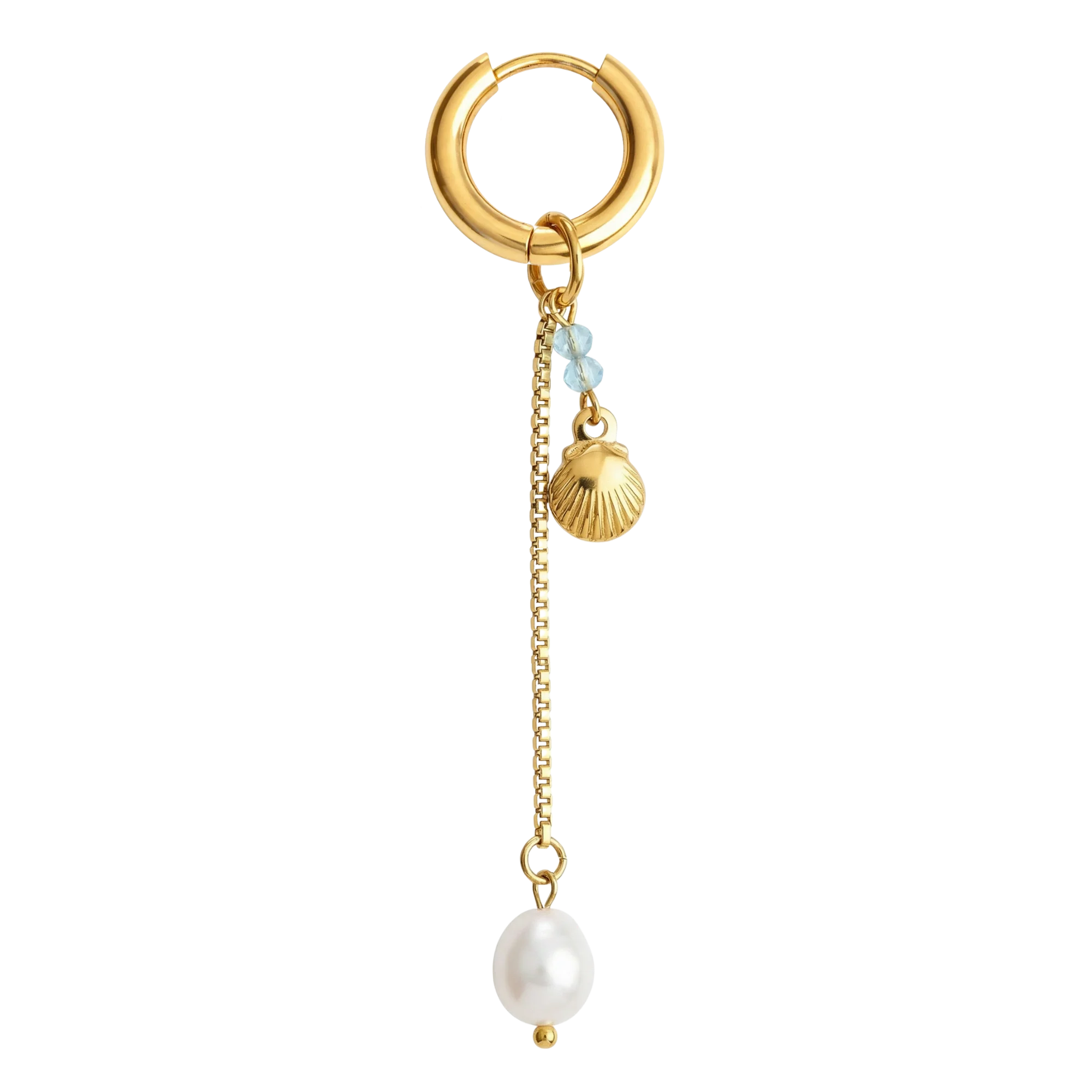 Coastal Chic Chain oorbel