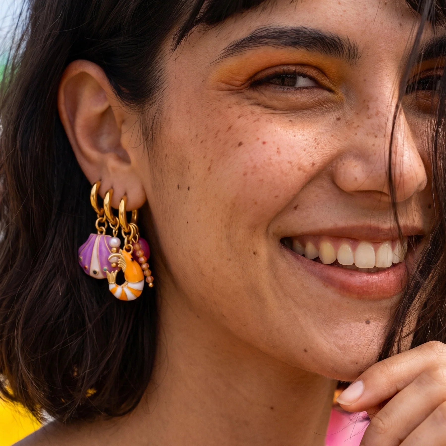 Shrimp-tastic Earring