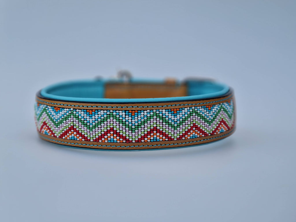 Handgemaakte halsband ZIC ZAC - Kay Line