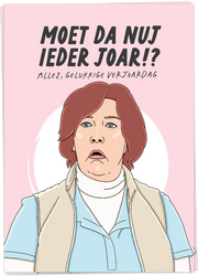 Wenskaart Ieder joar - Kaartblanche