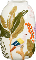 Vaas vogel/wit groot