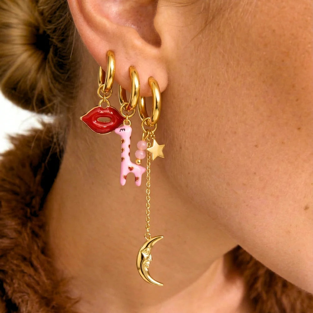 Sassy Giraffe Earring