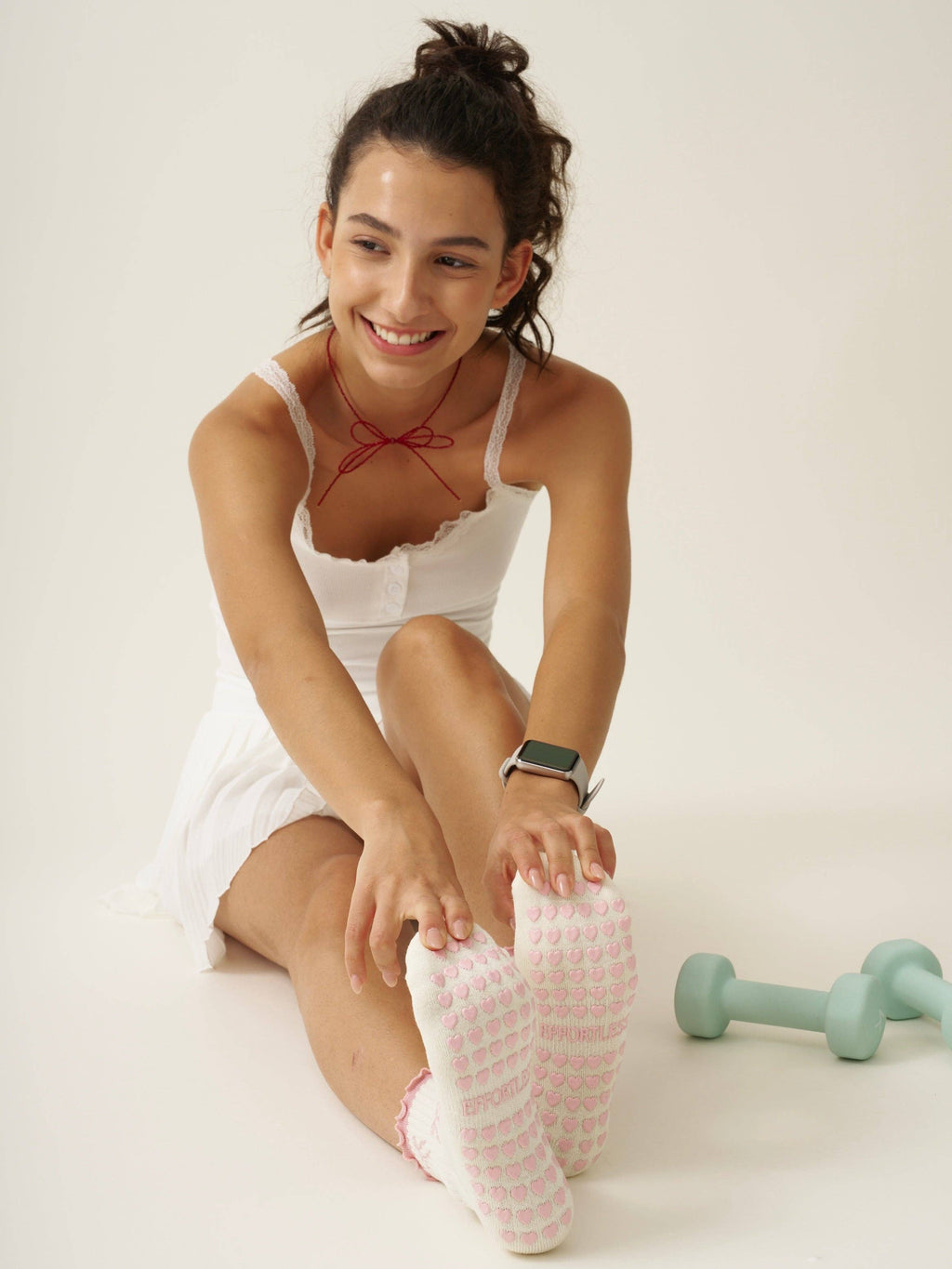Strik Ruffle Pilates Sokken - Effortless Club