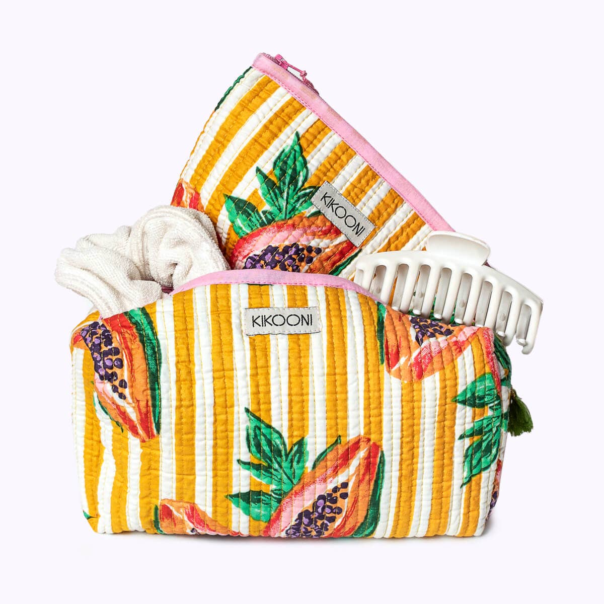 Papaya beauty bag