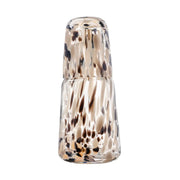 karaf met glas bruin