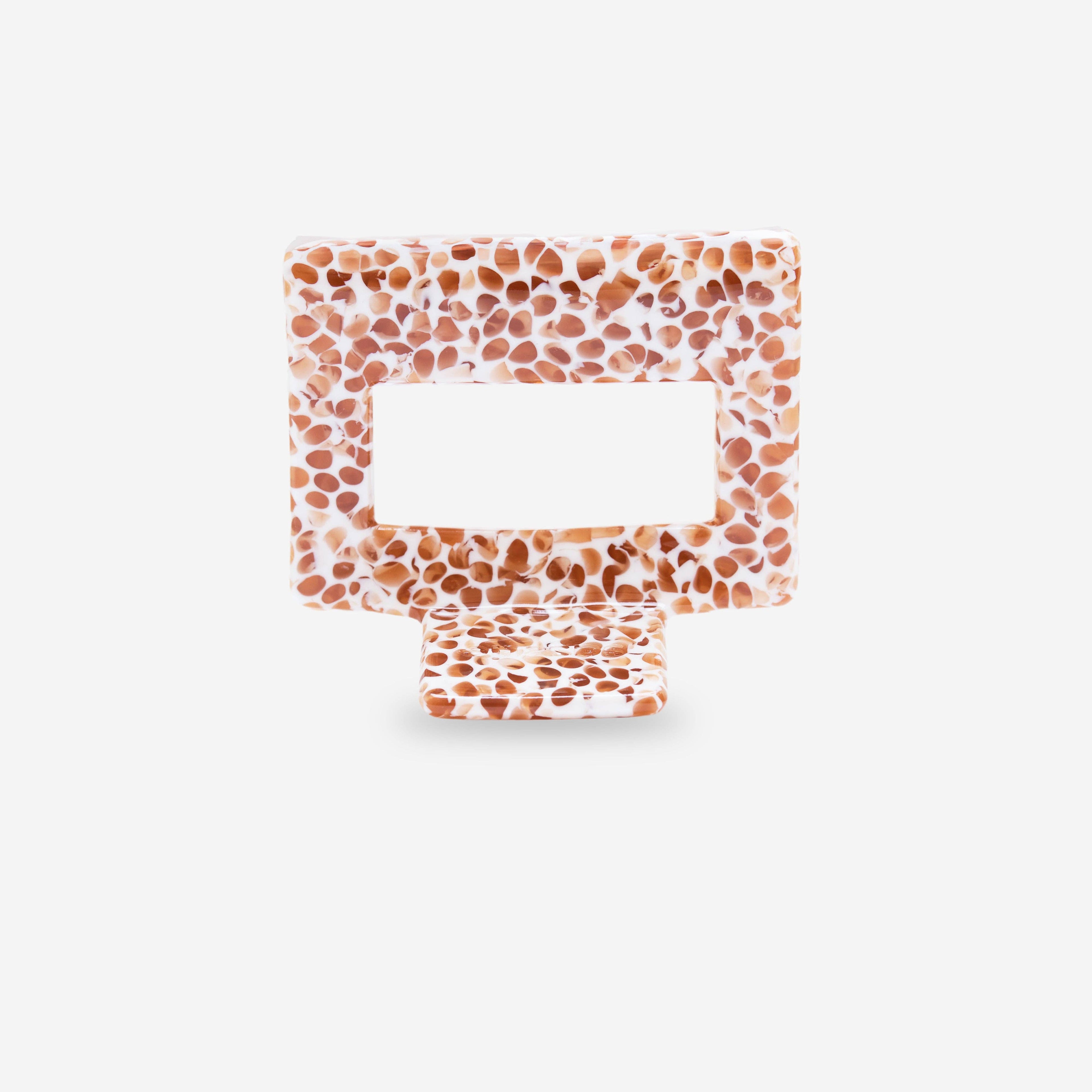 Sasstie haarclip -  Liberty brown dots