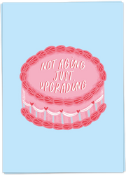 Wenskaart Upgrading - Kaartblanche
