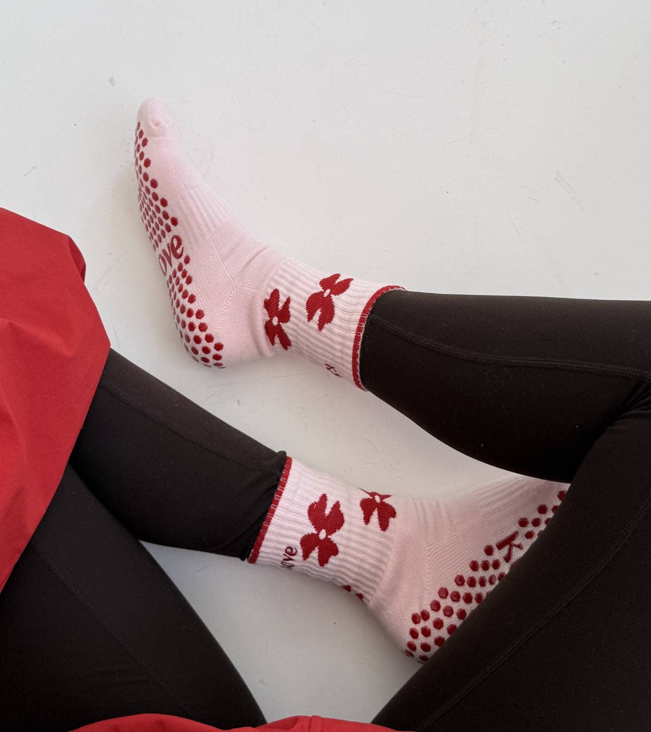 Pilates sokken Flora - Kove