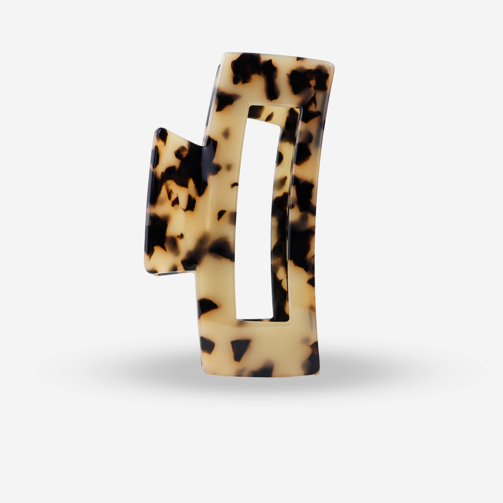 Sasstie haarclip -  Big Crush cheetahprint