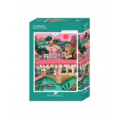 Pieces & Peace - Mini-puzzel 96 stukjes - Florence