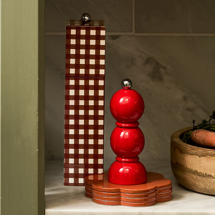 Zout- & pepermolen 14cm Red - Addison Ross