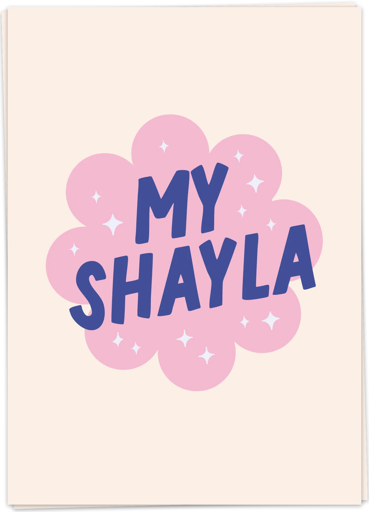 Wenskaart My Shayla - Kaartblanche