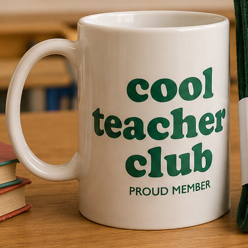 cool teacher club - koffietas