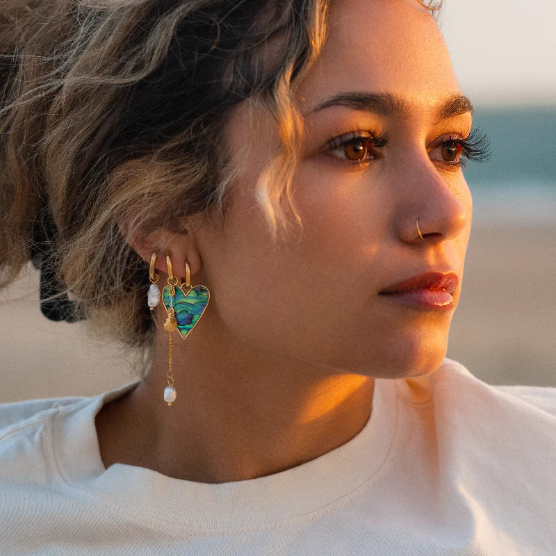 Coastal Chic Chain oorbel