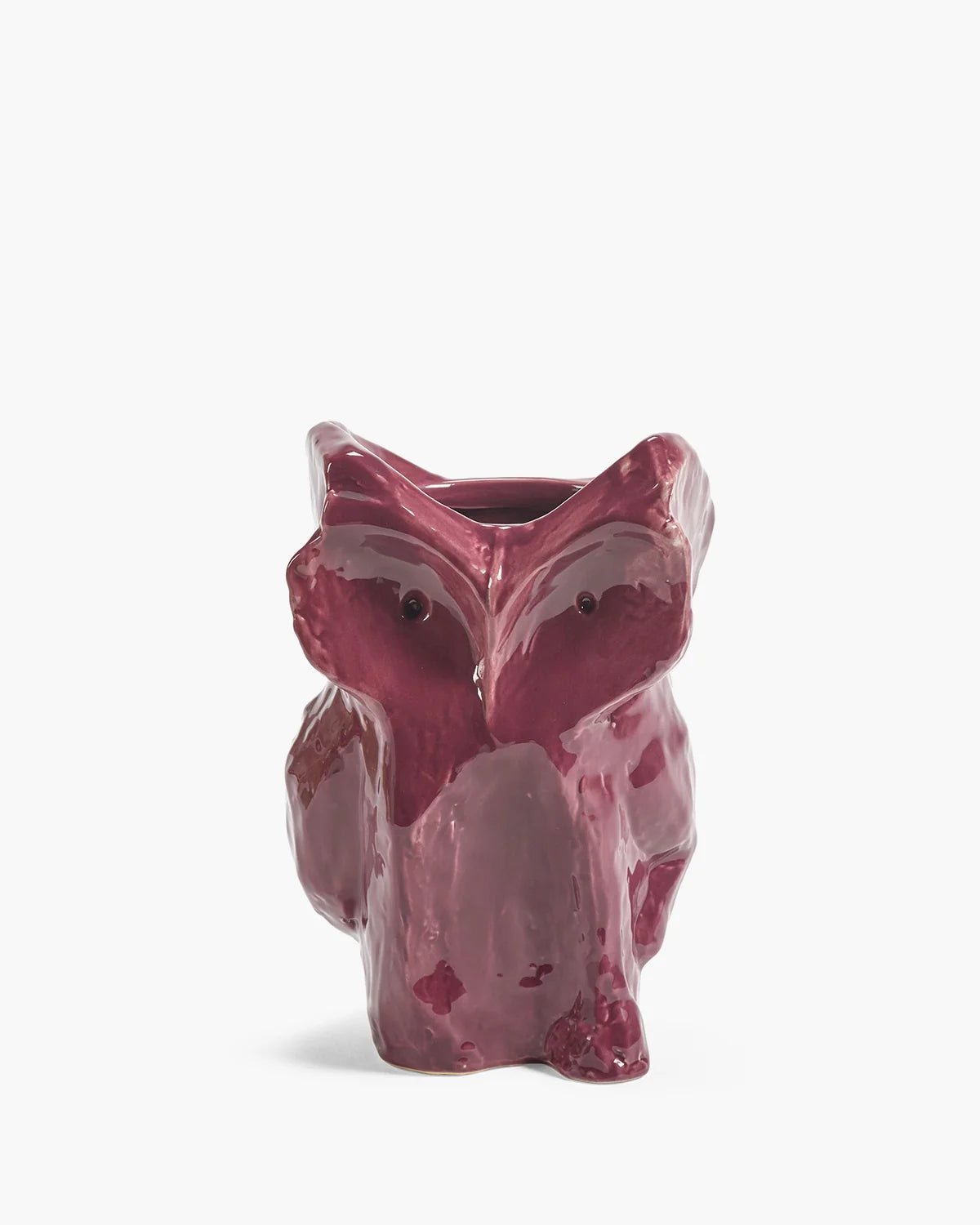 Uil vaas S aubergine After Midnight - SERAX