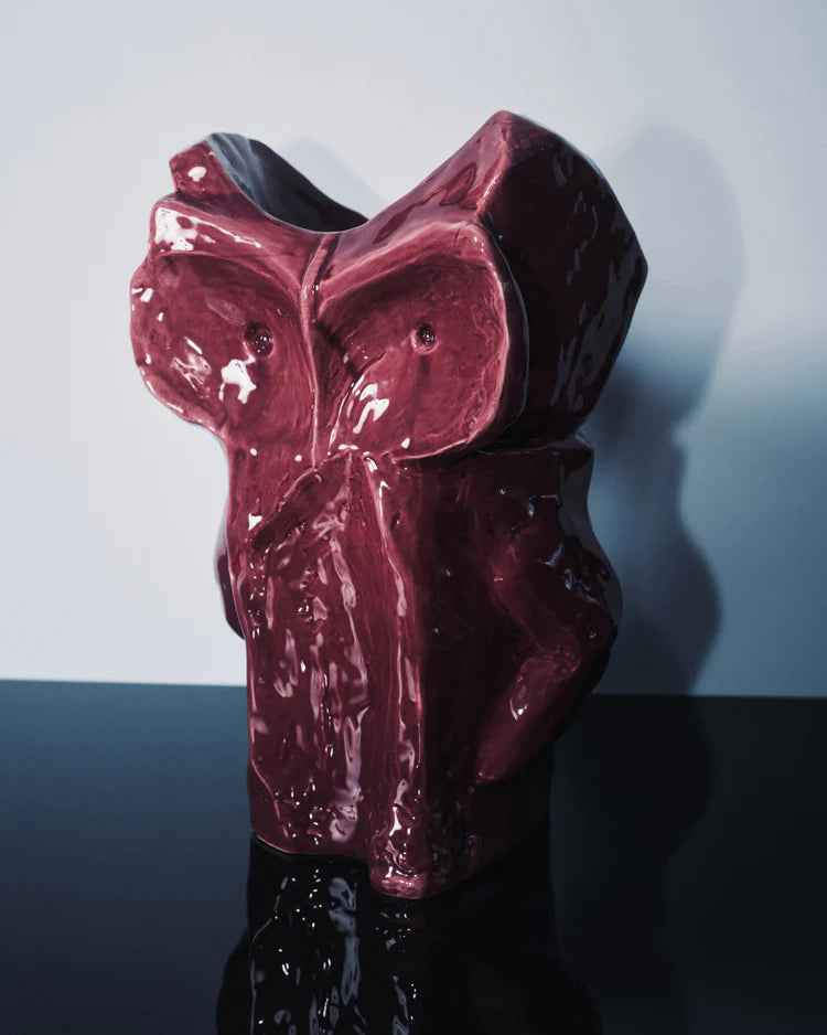 Uil vaas L aubergine After Midnight - SERAX
