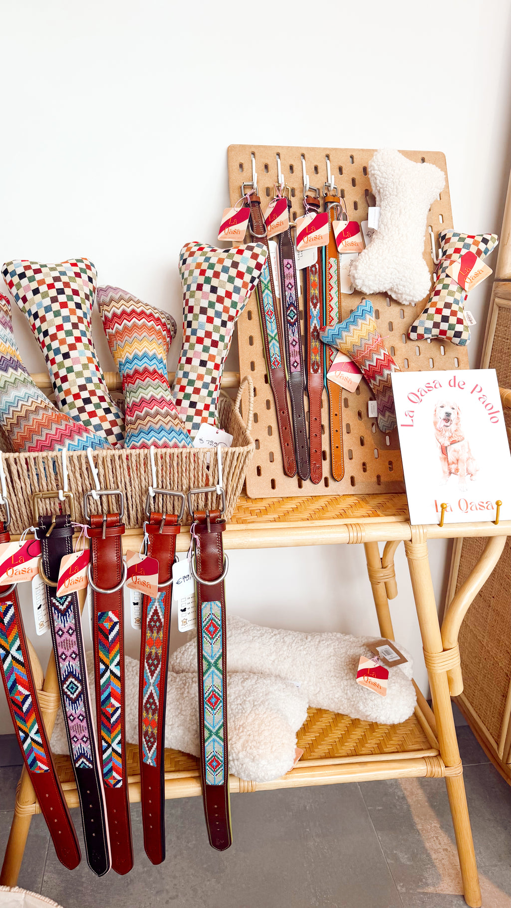 Handgemaakte Leren Halsband IHLATHI - Kay Line