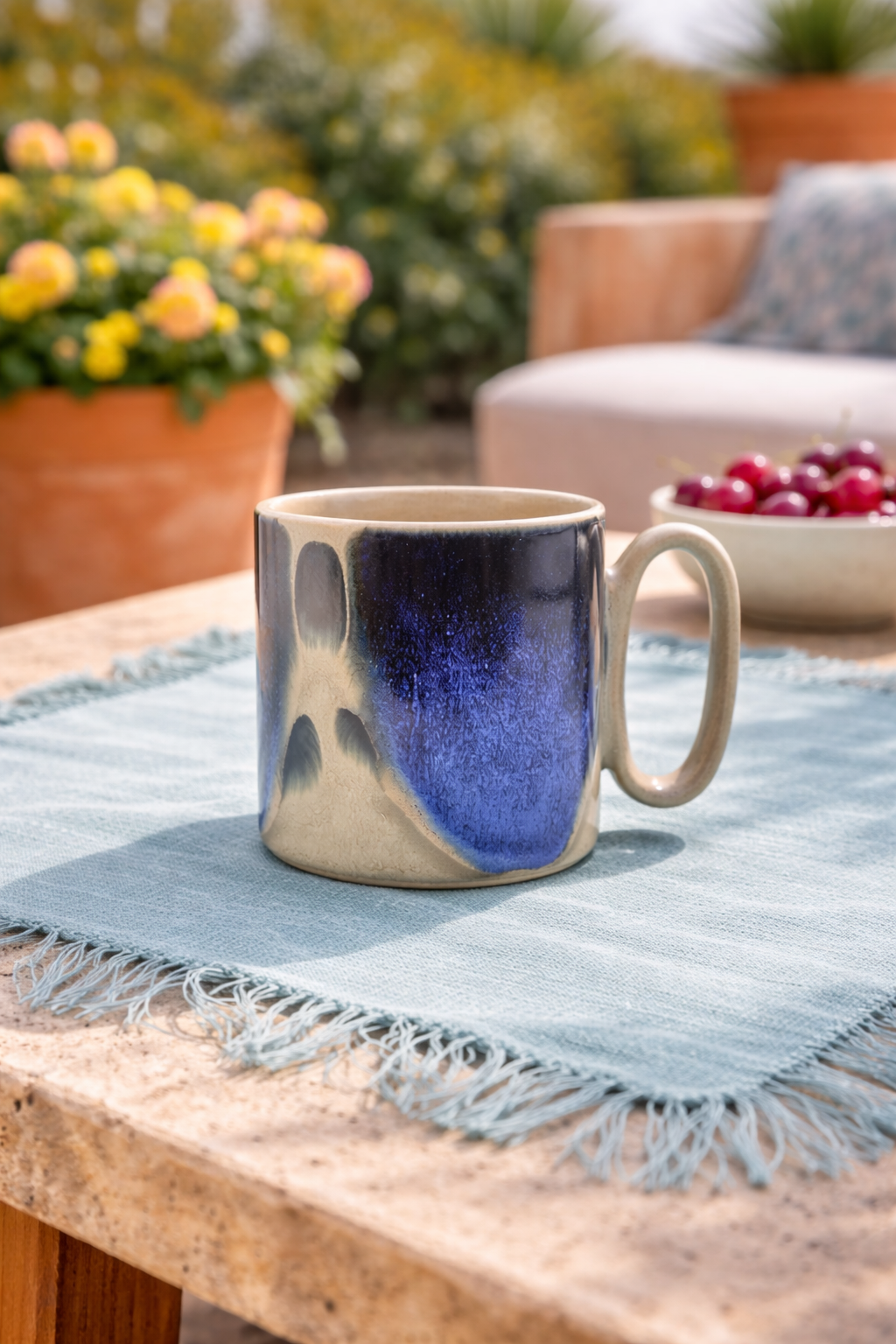 Salt&Pepper mok 39cl - Blue
