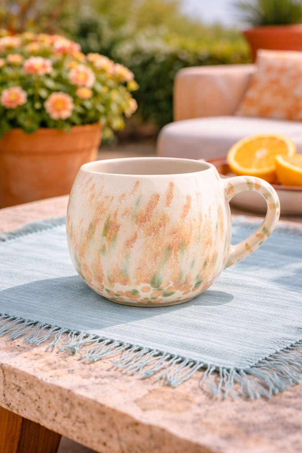 Salt&Pepper mok
 46cl dotted green